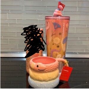 Starbucks lunar new year snake bundle 2025 NWT
